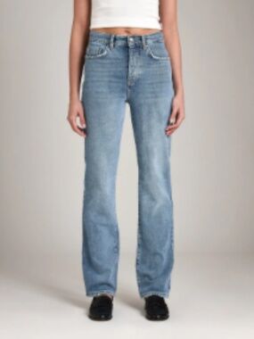 Tailor Made "Preston" Ultra High Rise Straight Leg Jeans